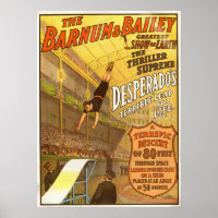 Poster du Cirque Thriller Supreme Desperado