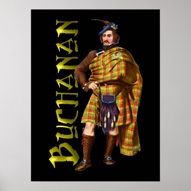 Poster du Clan Buchanan Scottish Highland Dream (Devant)