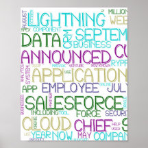 Poster du Cloud Word de Salesforce