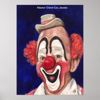 Poster du Clown Lou Jacobs