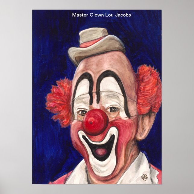 Poster du Clown Lou Jacobs (Devant)