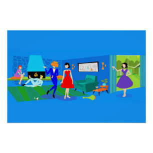 Poster du Cocktail Party de Palm Springs