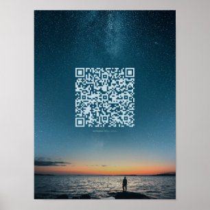 Poster du code QR motivationnel quotidien