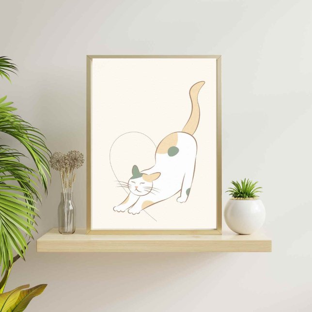Poster du coeur de chat (Créateur téléchargé)