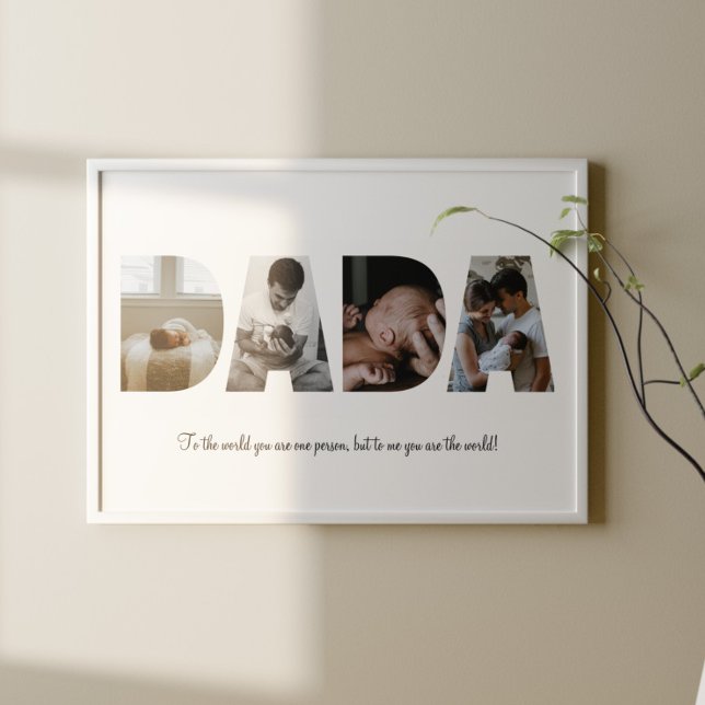 Poster du collage photo Dada (Créateur téléchargé)