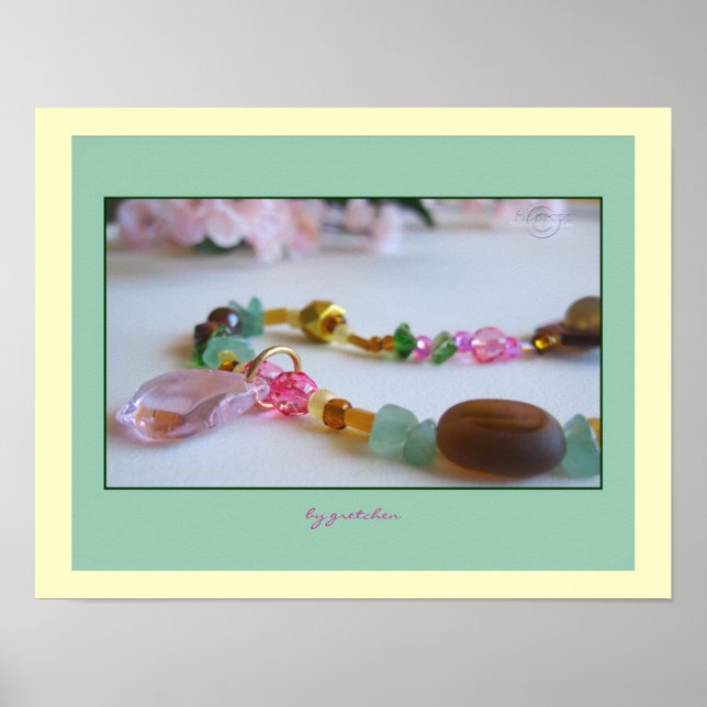 Poster du collier rose cerisier Blossom 2 (Devant)