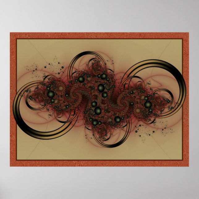 Poster du collisionneur Hadron (Devant)