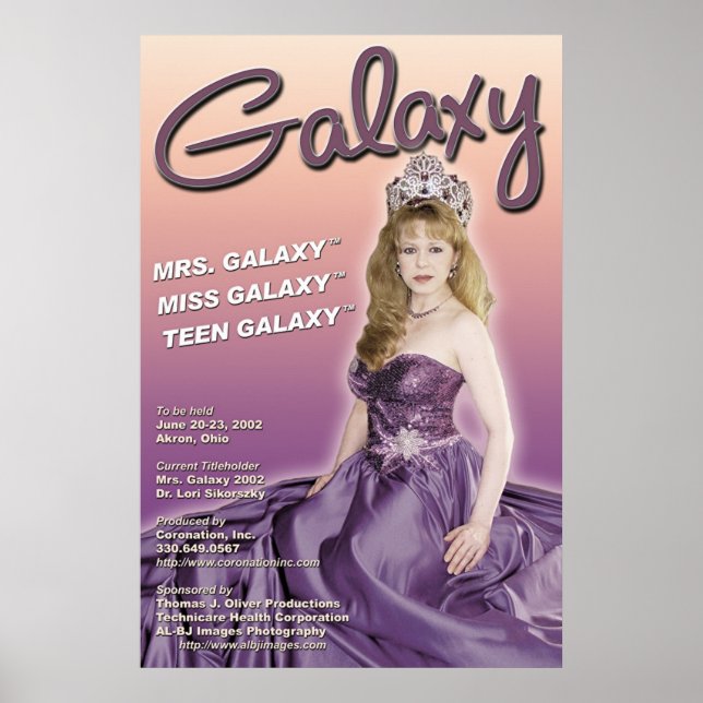 Poster du concours Galaxy 2002 Promo (Devant)
