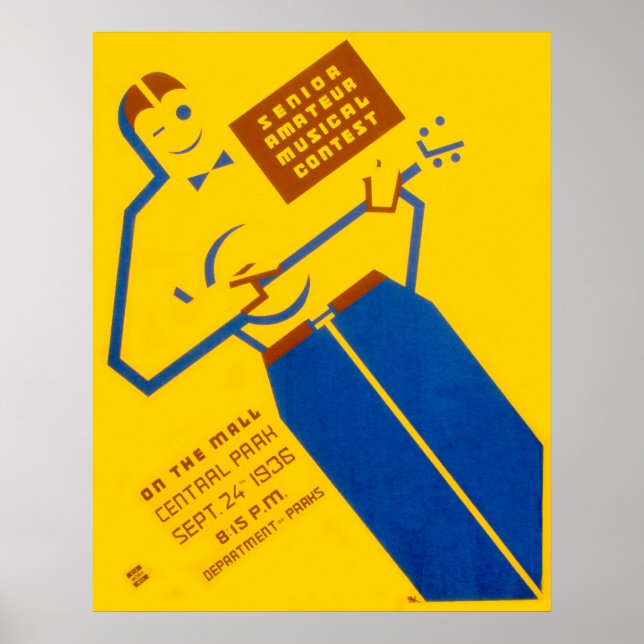Poster du concours WPA (Devant)