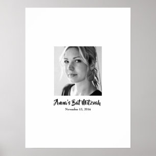 Poster du conseil d'administration du bat mitzvah