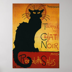 Poster du Conversation vintage Noir