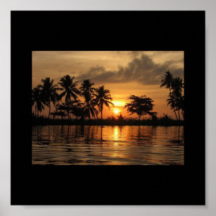 Poster du coucher du soleil