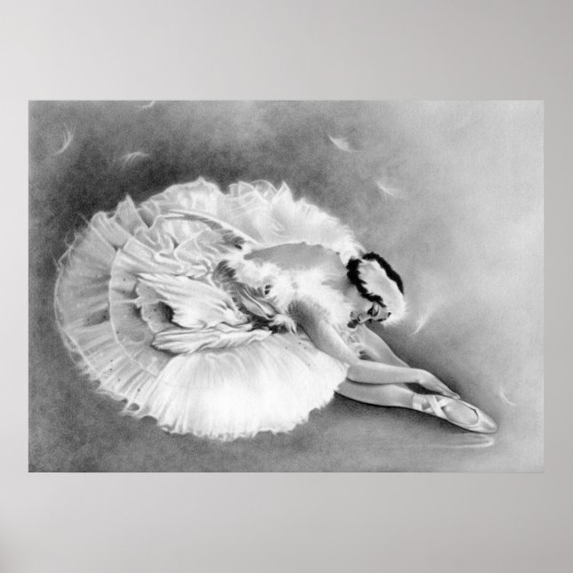 Poster du cygne mourant de Ballerina (Devant)