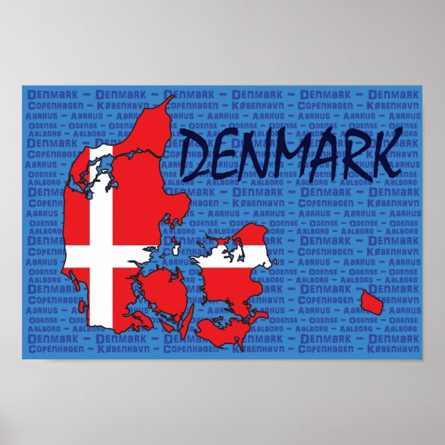 Poster du Danemark (Devant)