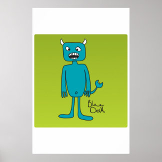 Poster du diable bleu