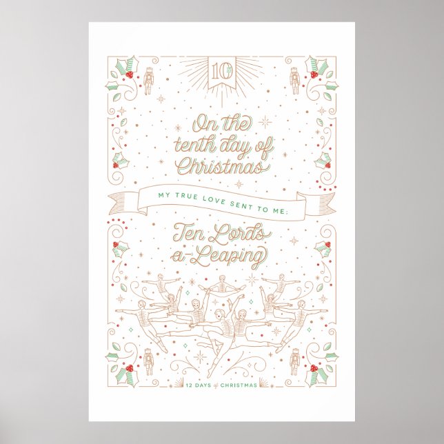 Poster du Dixième Jour de Noël 24x36 (Devant)
