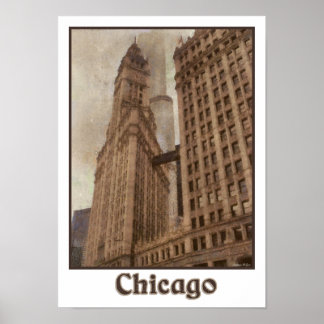 Poster du Downtown Chicago