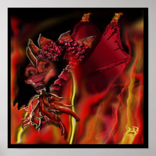 Poster du dragon Crimson