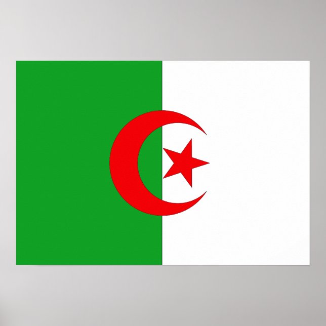 Poster du drapeau africain (Devant)
