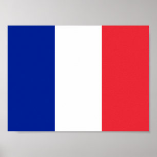 Poster du drapeau français