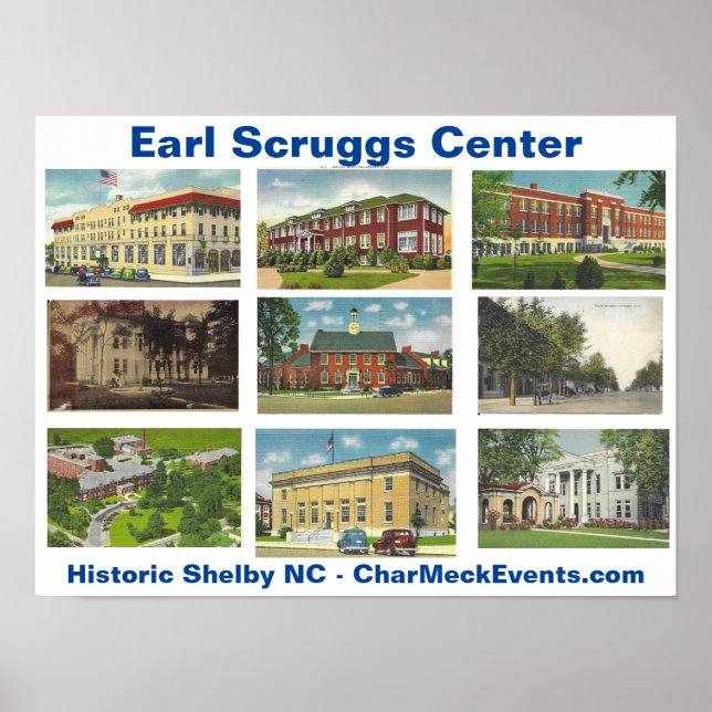 Poster du Earl Scruggs Center (Devant)