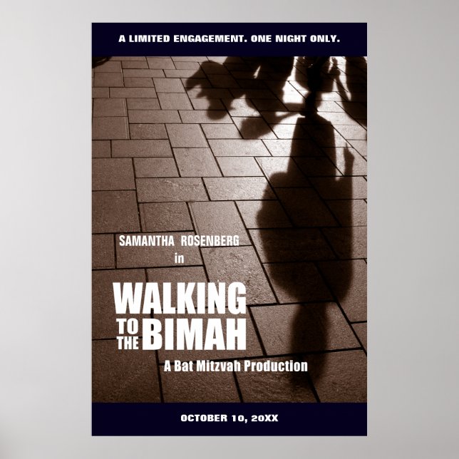 Poster du film bat mitzvah Bimah (Devant)