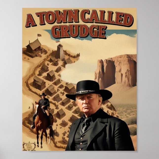 Poster du film de Grudge Town (Devant)