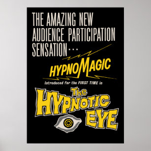 Poster du film hypnotique sur les yeux