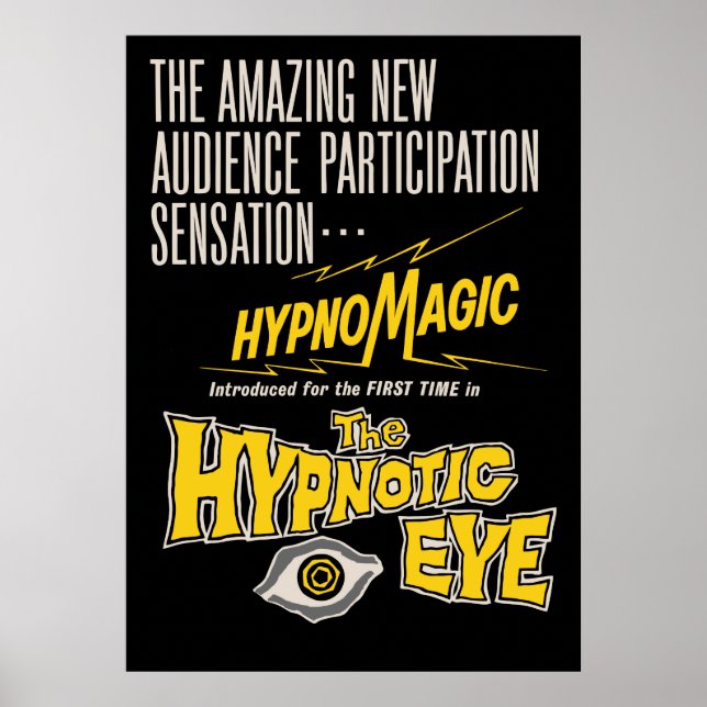 Poster du film hypnotique sur les yeux (Devant)