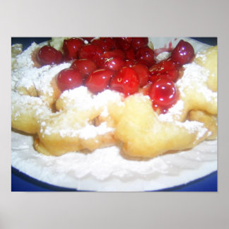 Poster du gâteau de l'entonnoir de Cherryl