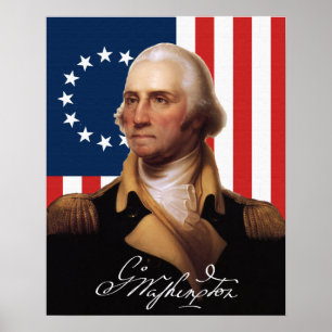 Poster du général George Washington