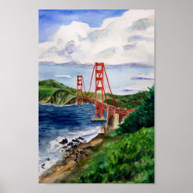 Poster du Golden Gate Bridge (Devant)