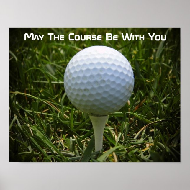 Poster du Golf Motivational Fun ! (Devant)