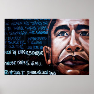 Poster du Graffiti Obama