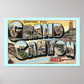 Poster du Grand Canyon