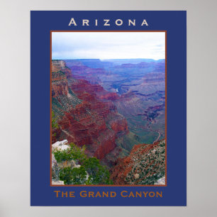 Poster du Grand Canyon de l'Arizona South Rim