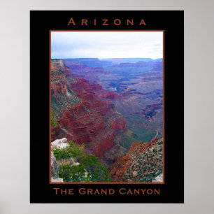Poster du Grand Canyon de l'Arizona South Rim