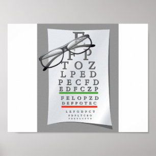 Poster du graphique optométriste