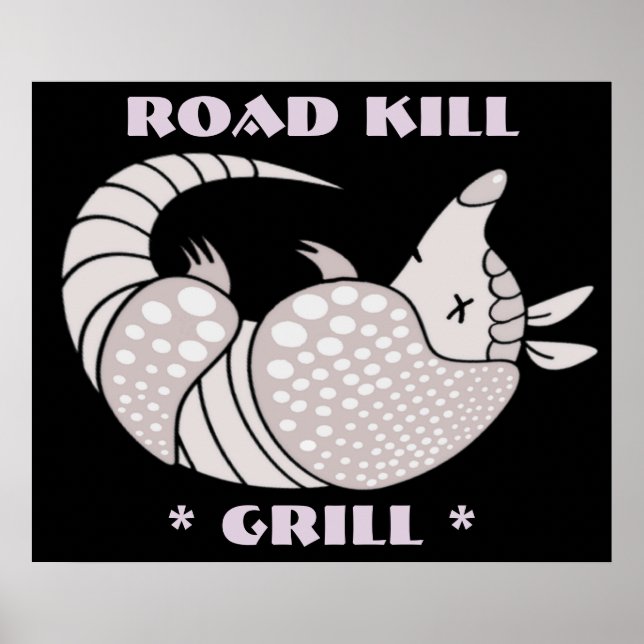 Poster du grill Road Kill Print (Devant)