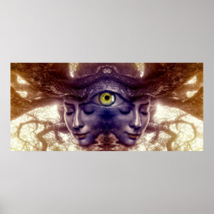 Poster du imaginaire de la dame des arbres typique