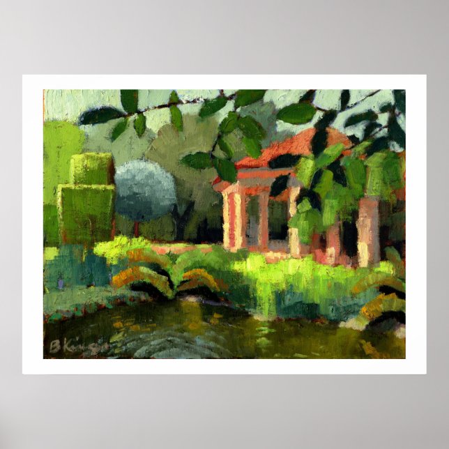 Poster du jardin de Pan (Devant)