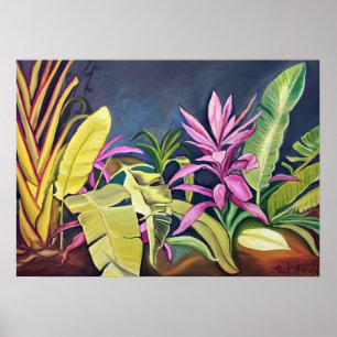 Poster du jardin tropical