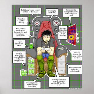 Poster du joueur toxicomane