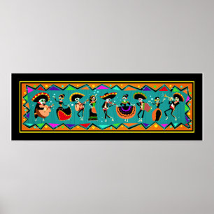 Poster du Jour des Morts - Dia de los Muertos