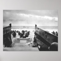 Poster du jour J - Omaha Beach