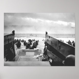 Poster du jour J - Omaha Beach
