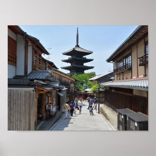 Poster du Kyoto Gion Japon (Devant)