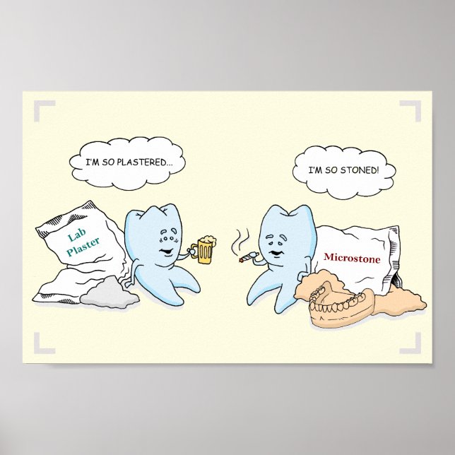 Poster du laboratoire dentaire (Devant)