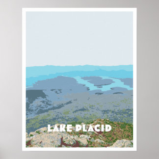 Poster du lac Placid