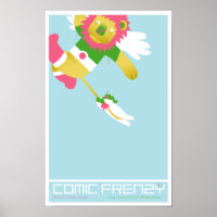 Poster du lion Frenzy